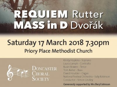 CONCERT: Rutter Requiem & Dvorak Mass in D