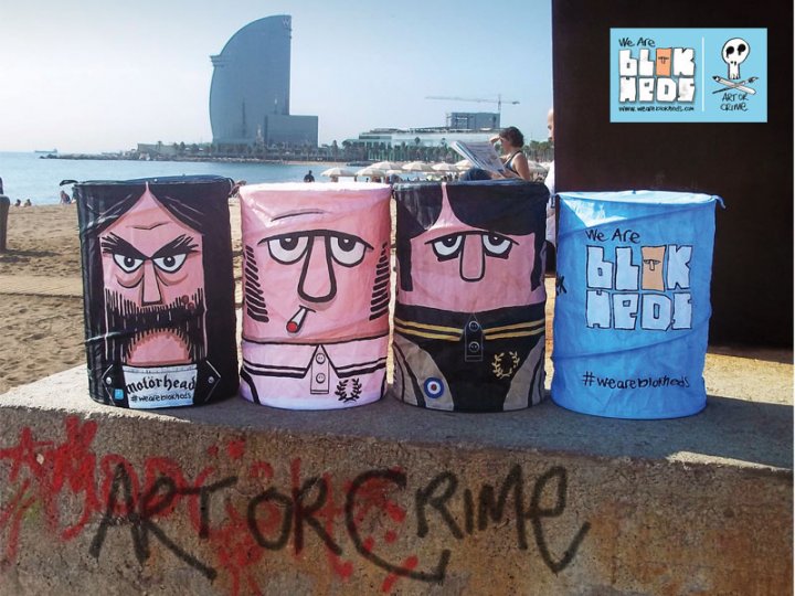 BLOK HED POP UPS - STREET ART