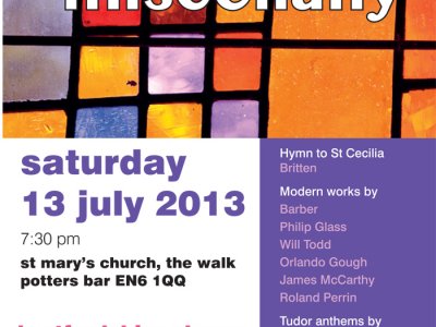 A Summer Miscellany with Hertfordshire Chorus