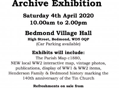 ALLHS Archive Exhibition