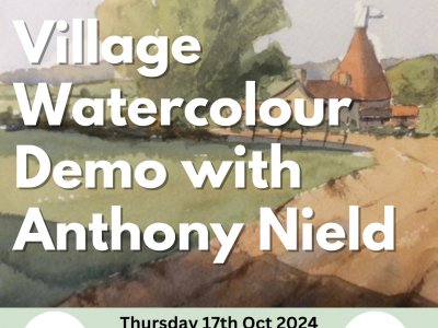 Architectural/Village Watercolour Demonstration- Anthony Nield