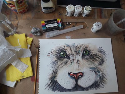 ArtHive7 Workshops - BRUSHO Animals