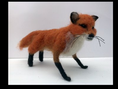 Autumn Fox Needle Felting Workshop