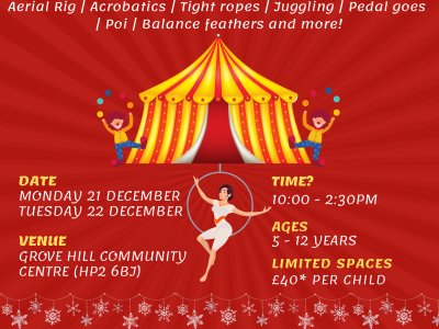 Children's Christmas Circus Workshop