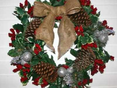 Christmas Wreath workshop