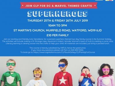 DC & Marvel Superheroes Workshop