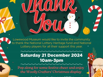 Festive Thank You at Lowewood Museum