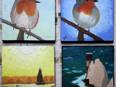 Free, Beginners oil painting workshop