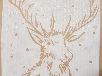 Handmade Christmas: Lino Cutting