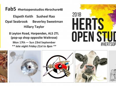 Herts Open Studios, Venue 48 - Fab5