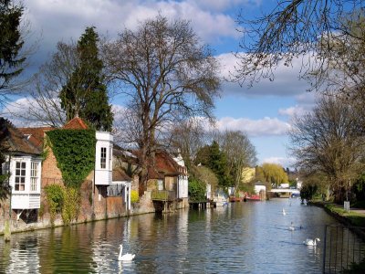 Sketching Session on the Hertford to Ware Water Taxi