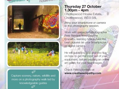 Smartphone and digital photography walk- The Art Box!