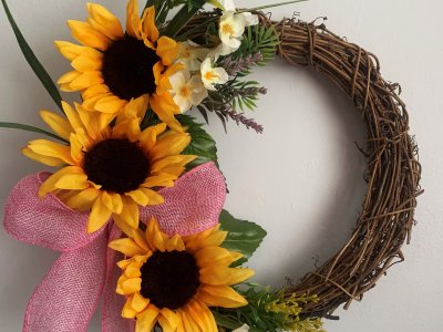 Summer Wreath workshop