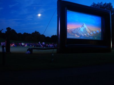 Sundown Cinema at Hitchin Lavender