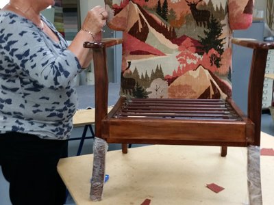 Upholstery Day & Evening Classes