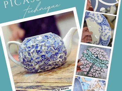 Vintage Crockery & Ceramic Mosaic Workshop