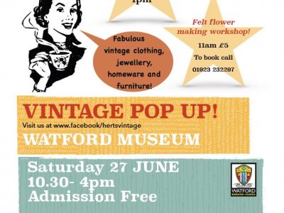 Vintage Pop Up! Little Gallery Tearoom