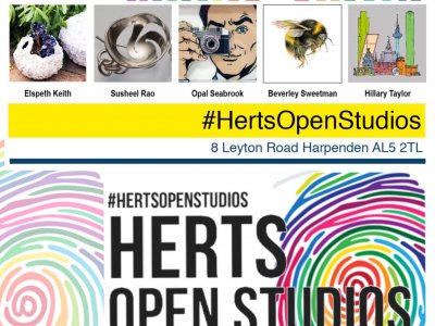 Welcome to the Fab 5 2019 #HertsOpenStudios