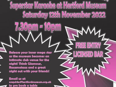 You’re The Voice! Superstar Karaoke at Hertford Museum