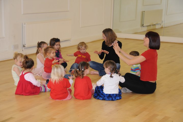 A typical Tappy Toes Dance/ Movement Class