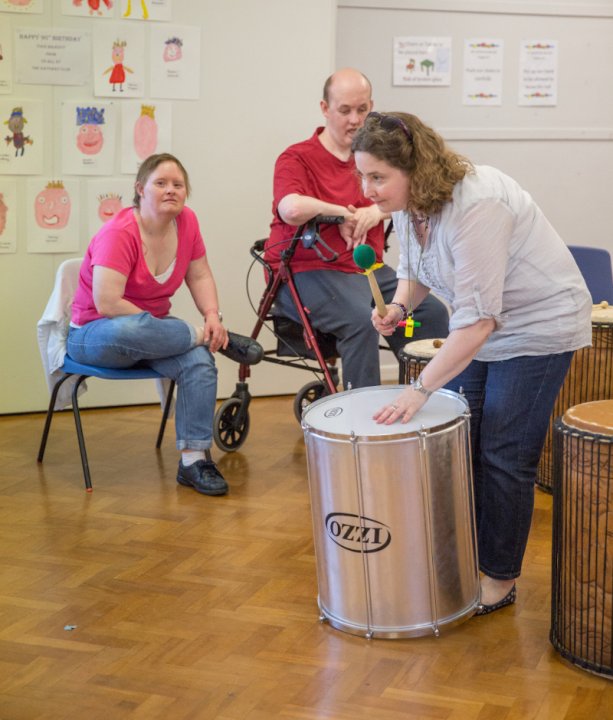 Samba workshop with Harpenden Gateway Club