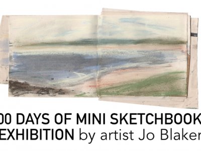 100 Days of Mini Sketchbooks Exhibition