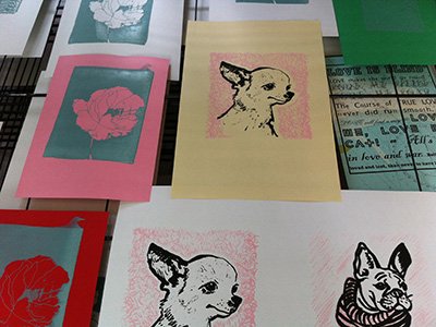 Beginners screen printing- January