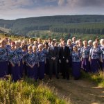 Christmas Singing at Holmfirth Co-op Store