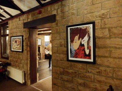 Exhibition at the White Stag Gastropub