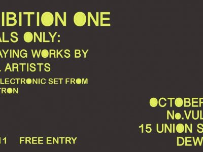 Exhibition One (Local Artists) + Melatron