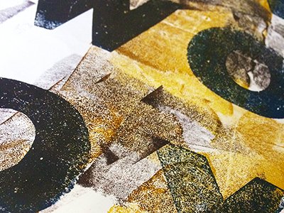 Experimental Letterpress & Monoprint – September