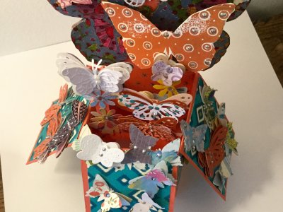 Granny Duck Workshop - Make a card in a box