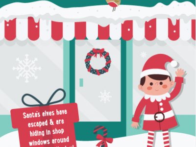 Holmfirth and Honley Elf on the Shelf Christmas Trail