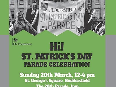 Huddersfield St Patrick's Day Parade 2022