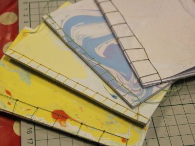 Marbling & Book Binding at the Peppercorn, 21/4/20 6:30-8:30