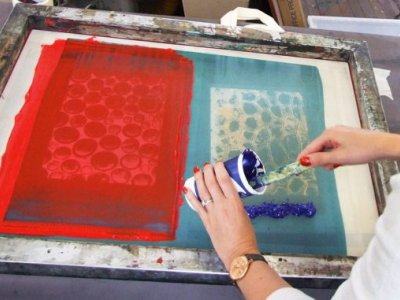 Screen Print onto Textiles