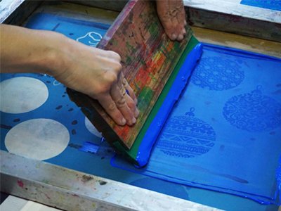 Screen Printed Totes and Textiles