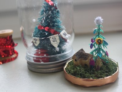 Snow Globes Workshop at Ruddi's Vintage Treat Rooms