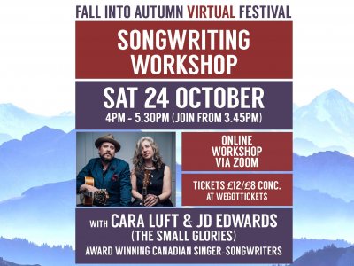 Songwriting Workshop (Fall into Autumn Virtual Festival)