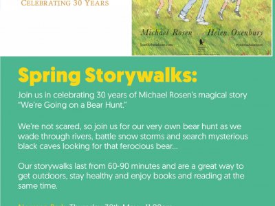 Spring Storywalks: We're Going on a Bear Hunt