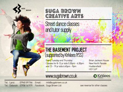 SUMMER STREET DANCE CLASSES IN HUDDERSFIELD