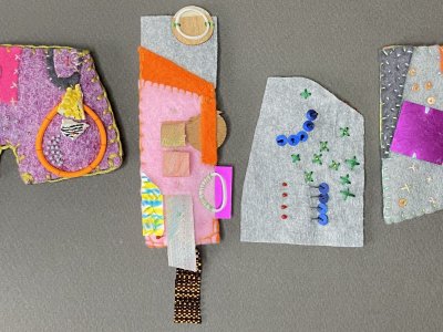 Textile Badge & Brooch Making w. Nicola Perrin