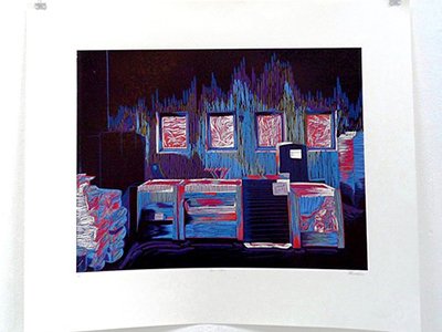 WYPWcourses - Reduction Linocut - April