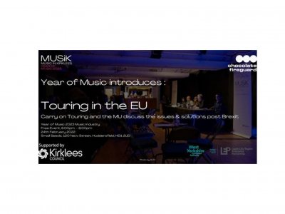 Year of Music introduces next Industry event: Touring in the EU