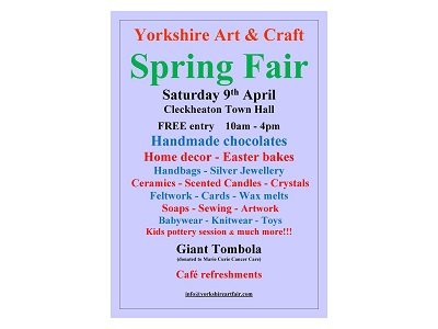 Yorkshire Art and Craft SPRING Fair