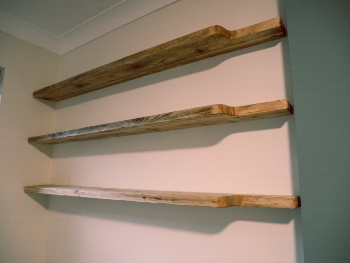 Bespoke Reclaimed wood Shelving