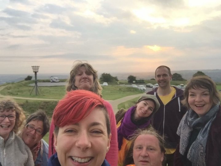 Sunset Singers at Castle Hill Summer Solstice 2017