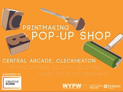 Cleckheaton Printmaking Pop-Up Shop