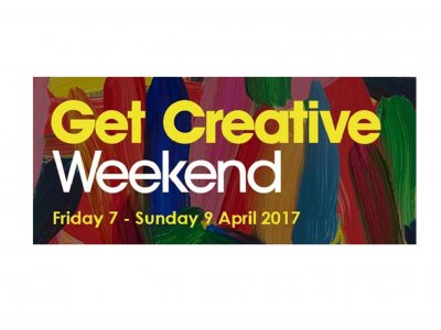 Get involved with the Get Creative Weekend in April