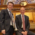 Gordon Stewart makes a welcome return as Organist Emeritus